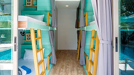 Single Bed in 6-Bed Dormitory Room