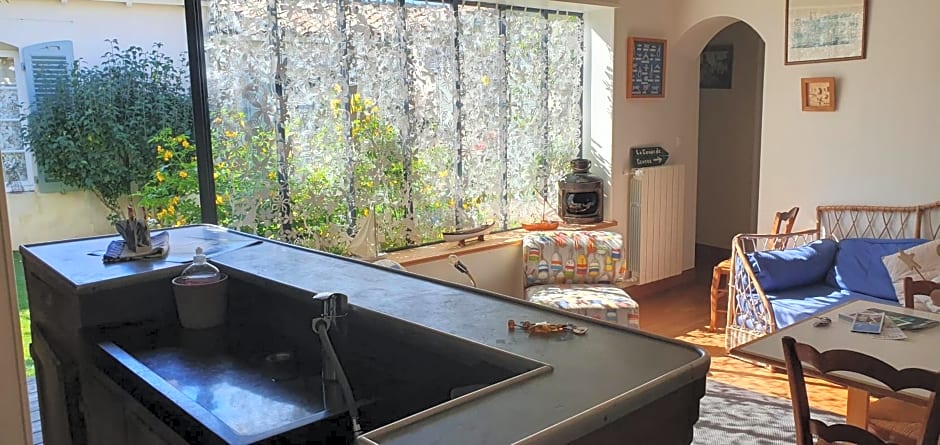 La Passerose 3 pièces avec jardin au calme,à 300m de la plage,