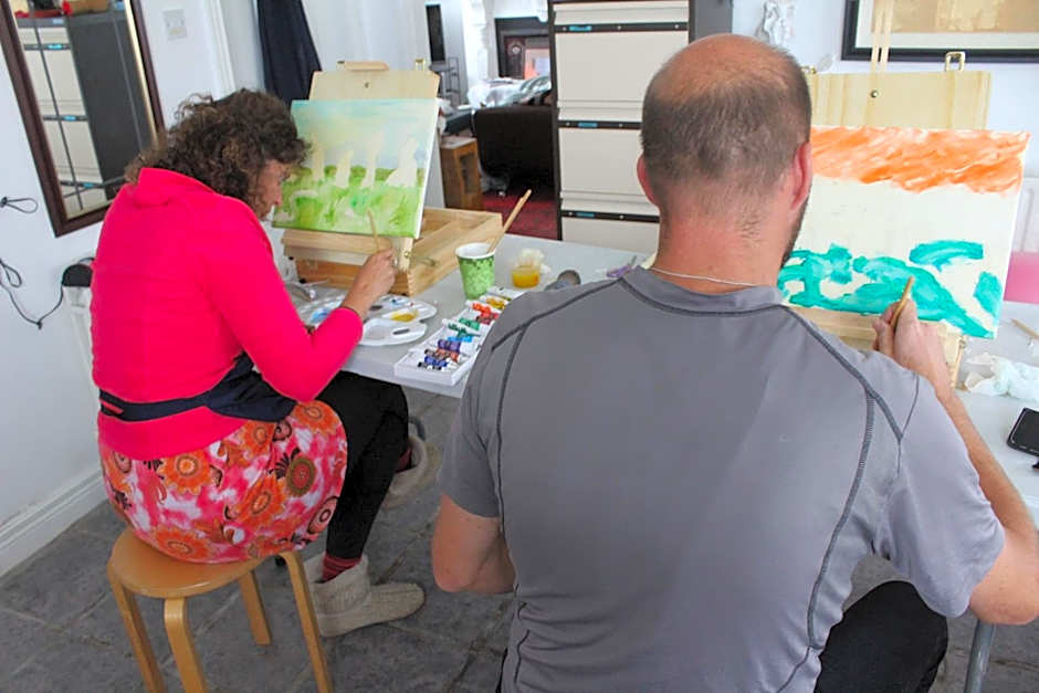 Malin Head SolasTobann ArtHouse Room 1 En-suite