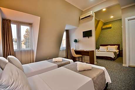 Family Room with City View