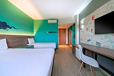 Triple standard room - one double bed and one single bed