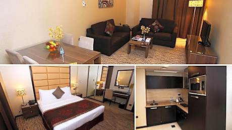 Family one bedroom suite with Garden view