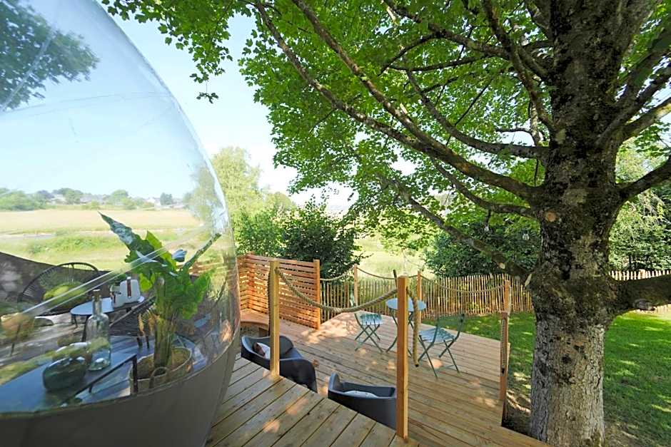 Bulles Odette & Ginette et Tiny House Suzette "Au guet Marais" Etape Insolite