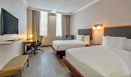 Double Room with Two Double Beds - Mobility Access/Non-Smoking