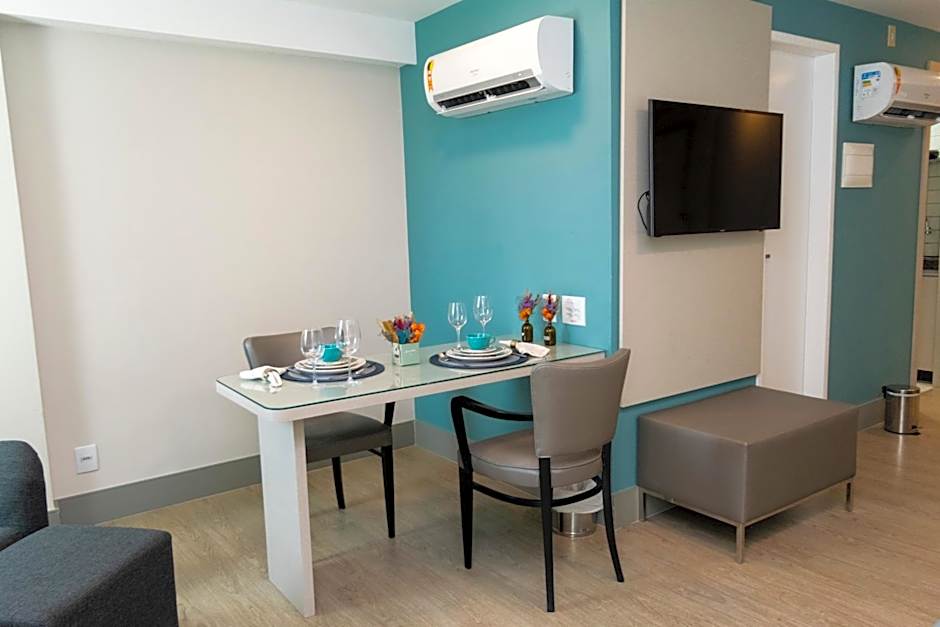 2703 Flat Beira Mar Av Boa Viagem com Cozinha