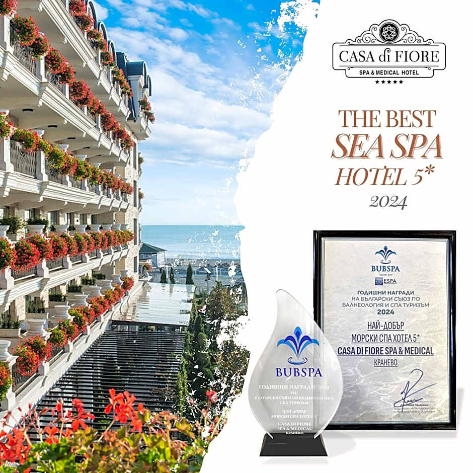 Casa di Fiore SPA and Medical Hotel, Mineral Pools & Private Beach