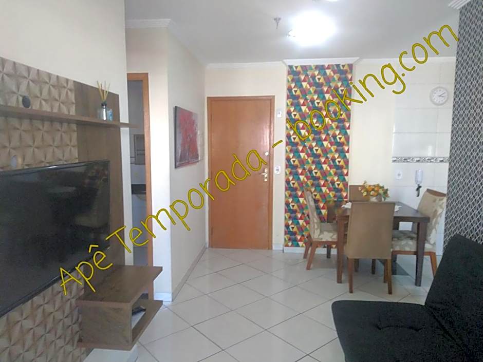 Apê Temporada Praia Grande SP Completo com Piscina, Churrasqueira, Estacionamento