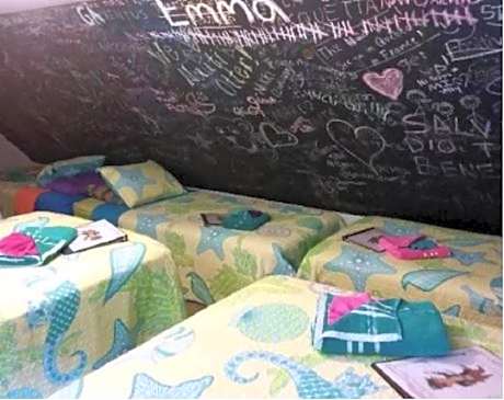 Single Bed in Mixed Dormitory Room with Shared Bathroom