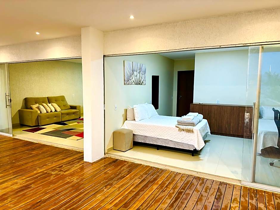 Casa Hari Veadeiros - piscina, ar condicionado e vista maravilhosa!