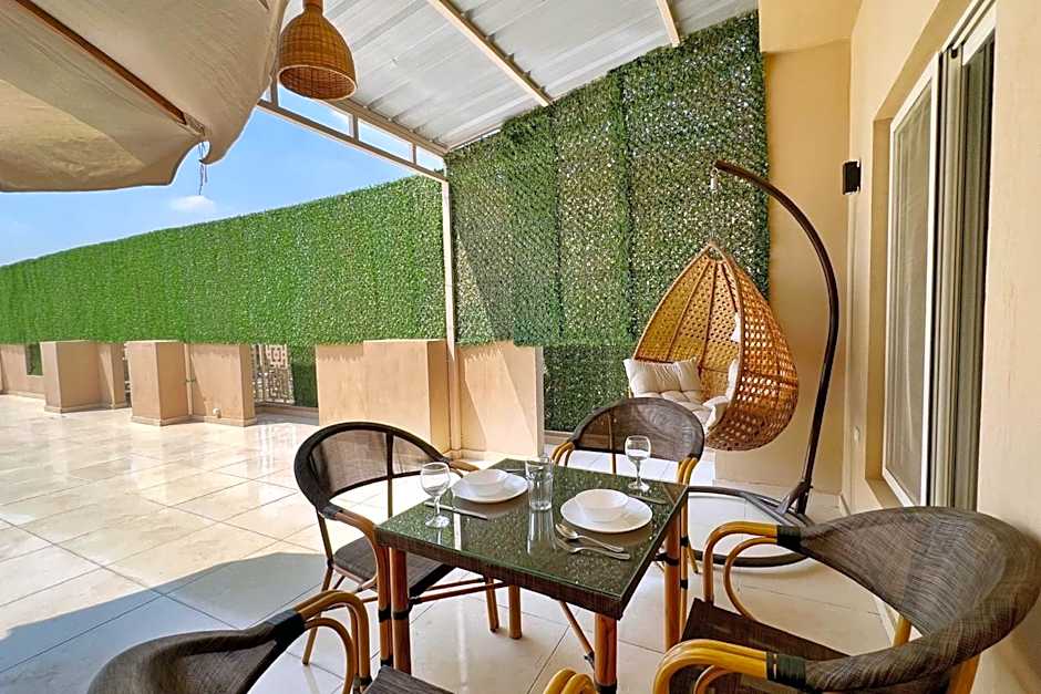 The Boho Suite A Rooftop Studio New Cairo