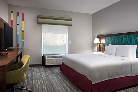 1 King Mobility Access Roll In Shower Nosmok Microwv/fridge/hdtv/work Area Free Wi-fi/hot Breakfast