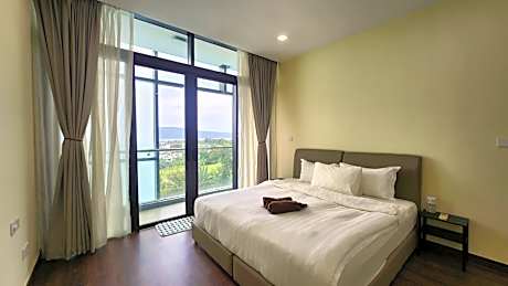 Two-Bedroom Apartment with Garden View