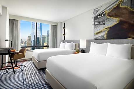 Recently Renovated Deluxe Two Queen - City View