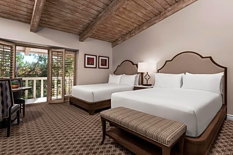 Garden or Fountain View Room, Two Queen Beds