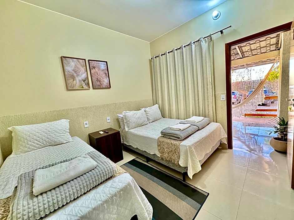 Casa de Maitreya - piscina, ar condicionado