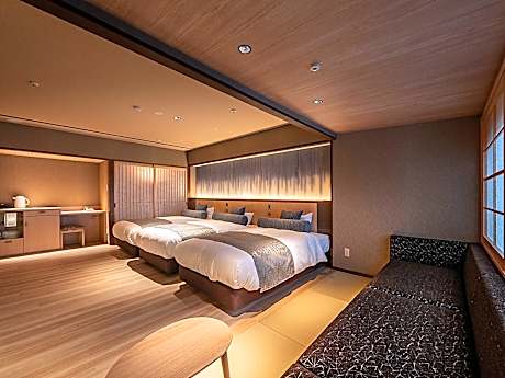 For bed lovers Honmaru 4th floor, superior triple 44 square meters