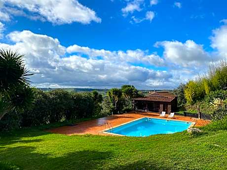 Poolside Wooden House