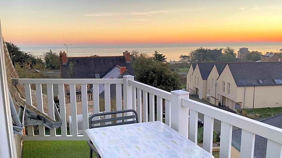 Villa la Korrigane vue mer cuisine privée