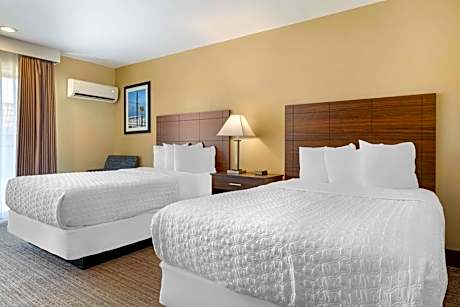 Room with Two Double Beds with Pool View