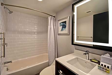 Queen Room with Two Queen Beds and Roll-in Shower - Mobility and Hearing Accessible