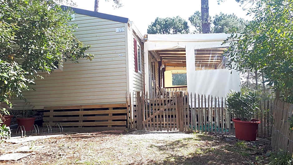 Maison mobilhome sans vis à vis au calme et en hauteur
