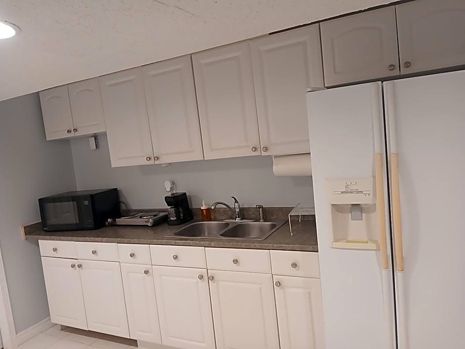 Furnished calm basement studio apartment