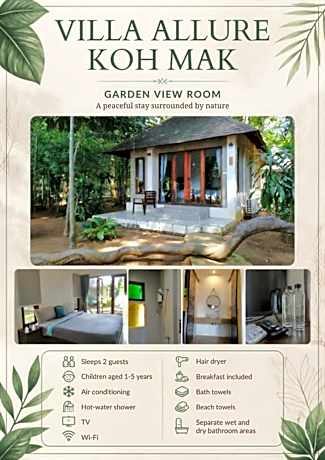 Deluxe Double Room with Garden View