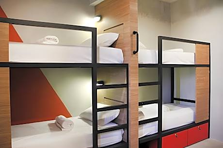 Upper Bunk Bed in Female Dormitory Room