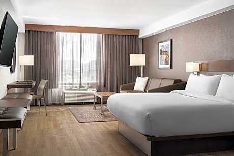 King Room with Roll-In Shower and Sofa Bed - Mobility Access/Hearing Accessible