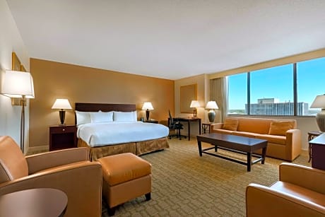 1 King Bed Deluxe Room With Queen Sofa Bed