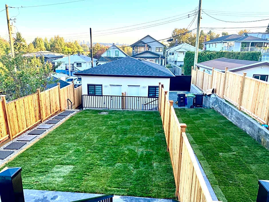 Modern and New house near PNE with Big Garden and Free Parking