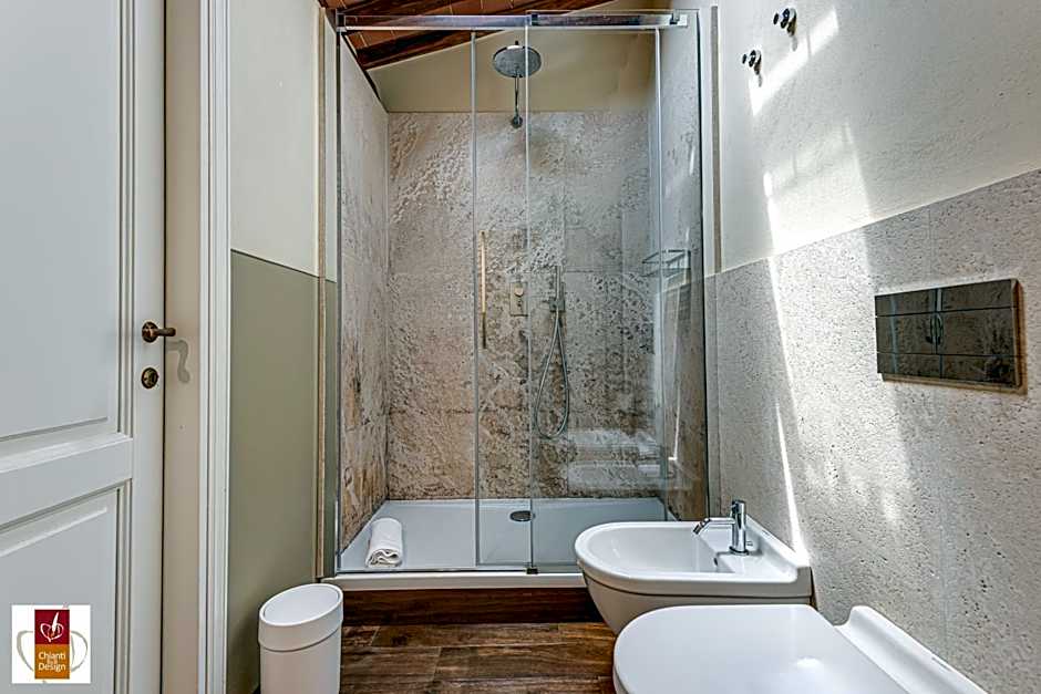 Chianti B&B Design infinity pool shared