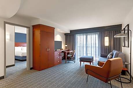 One-Bedroom Suite with One Specialty Bed, Roll-In Shower and Sofa Bed - Mobility Access/Hearing Accessible