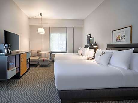 Corner Queen Room with Two Queen Beds