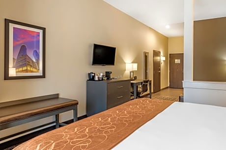1 King Bed, Suite, Nonsmoking, Accessible