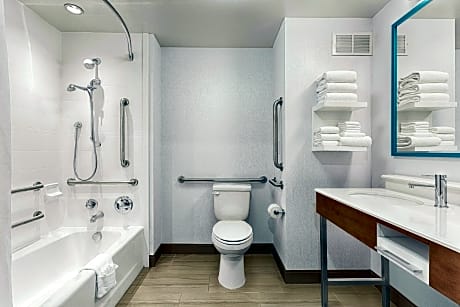 1 King Accessible Shower Studio Non-Smoking