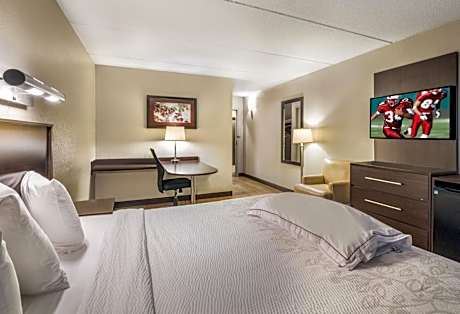 Premium King Room Smoke Free (Upgraded Bedding and Snack Box)