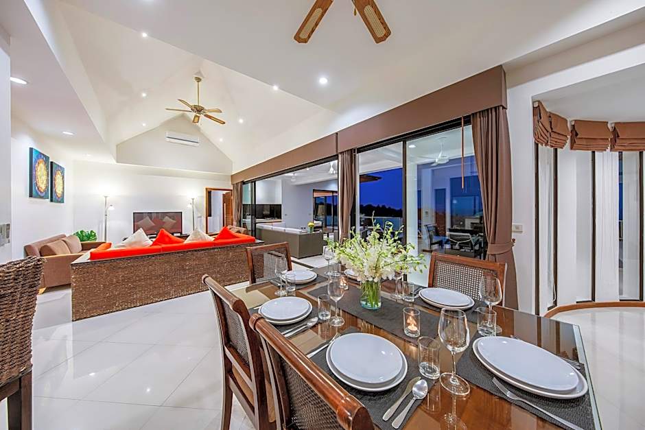 Sunny Banks - Modern Sea View 4 Bed Pool Villa