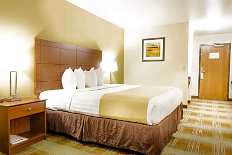 1 King Bed - Non-Smoking, High Speed Internet Access, Microwave And Refrigerator, Continental Breakfast