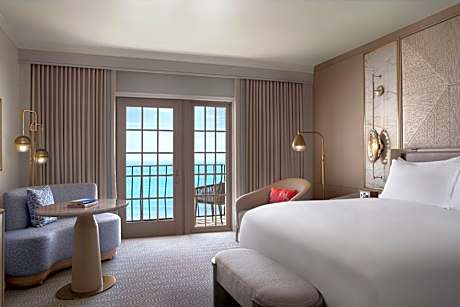 Ocean View Suite, 1 Bedroom Suite, 1 King, Sofa bed, Balcony