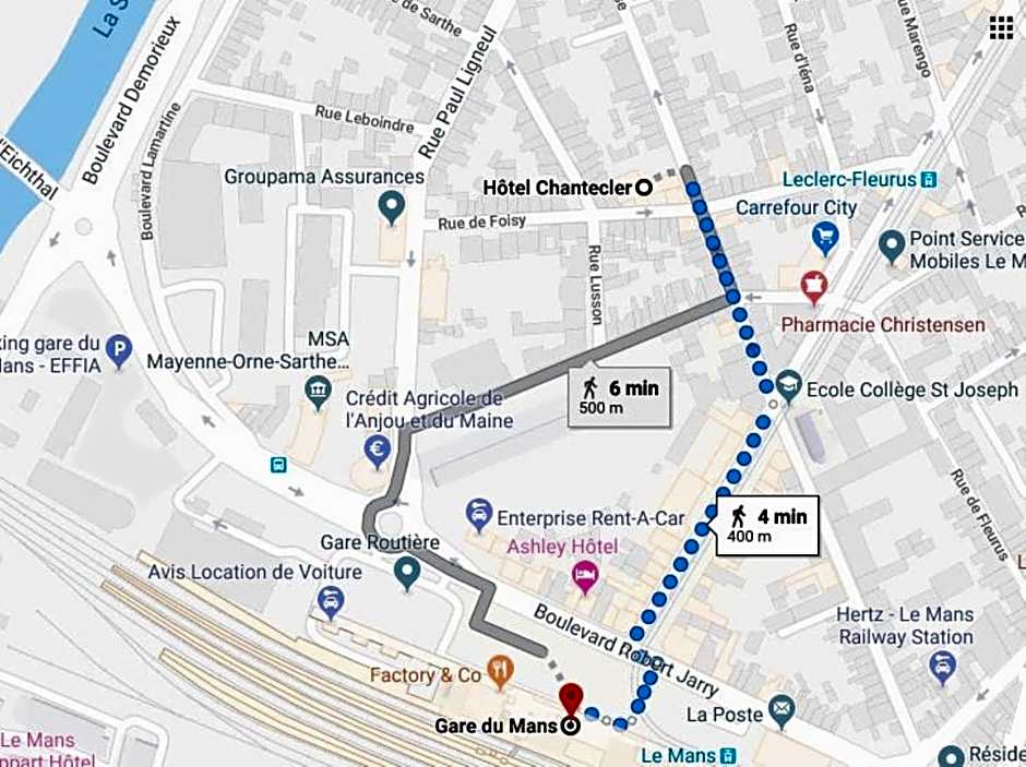 The Originals City, Hotel Chantecler, Le Mans (Inter-Hotel)