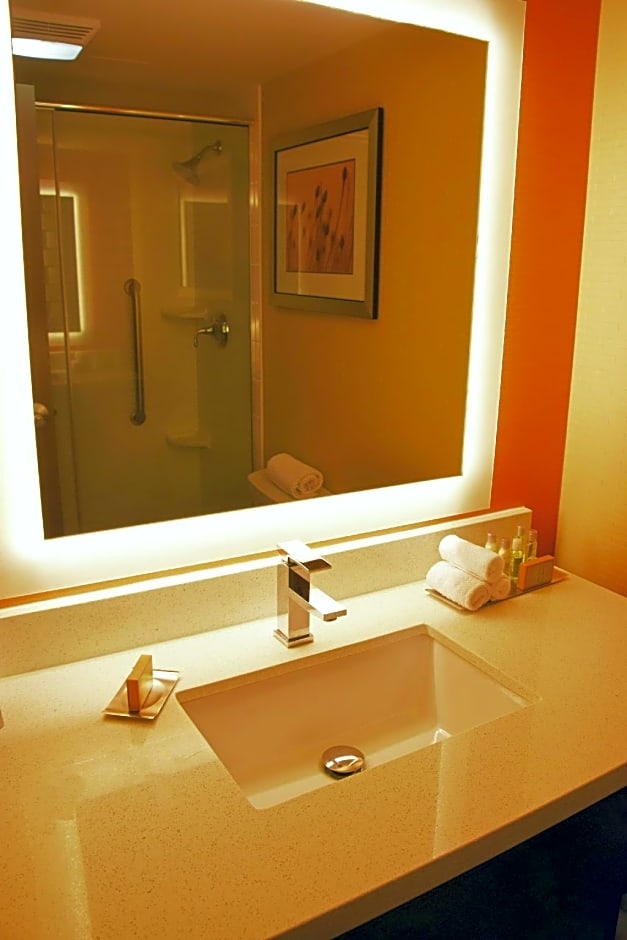 Photo 1 of 4 of Junior 1 King Bed Suite, Hearing/Mobility Accessible, Roll in Shower