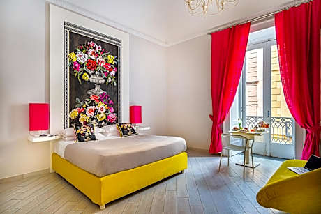 Deluxe Double Room with Balcony and City View - First Floor