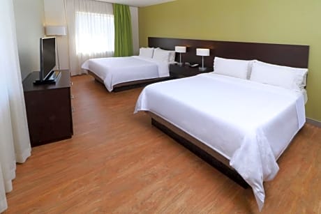 Two-Bedroom Suite with One Queen and Two Double Beds - Non-Smoking