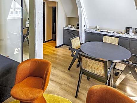 Duplex Suite with Queen Bed  and View