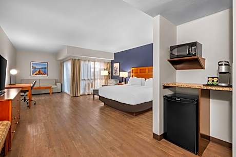 King Studio Suite with Pool View - Non-Smoking