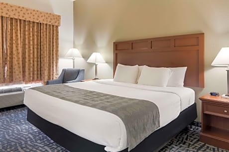 1 King Mobility Accessible Comm Assist Roll In Shower Wi-Fi Non-Smoking Continental Breakfast
