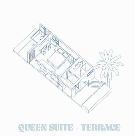 Queen Room with Terrace