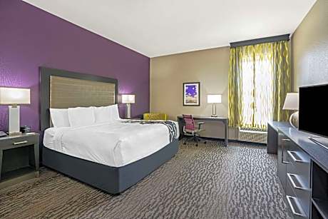 King Room with Roll-In Shower - Mobility/Hearing Accessible - Non-Smoking