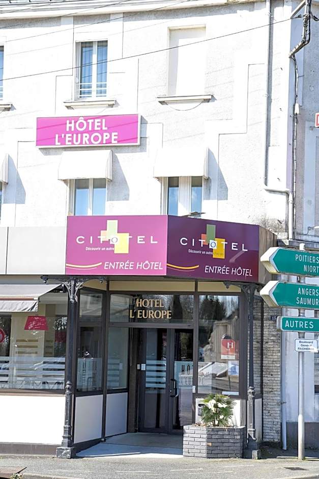 Cit'Hôtel l'Europe - Cholet Gare
